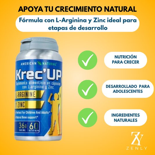 KREC' UP 60 CÁPSULAS DE AMERICAN NATURAL